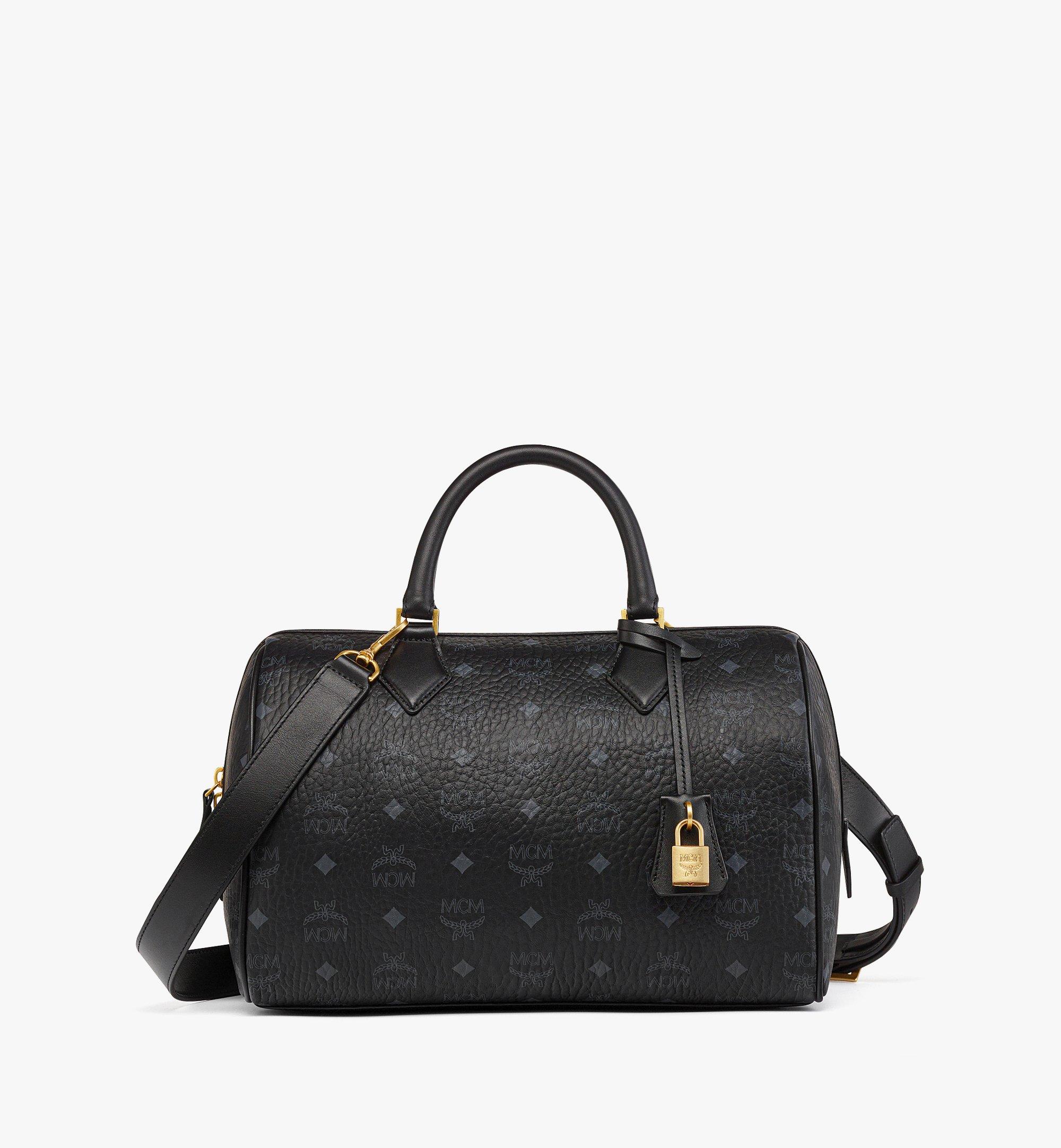 Mcm black clearance bucket bag